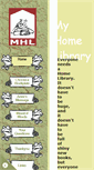 Mobile Screenshot of myhomelibrary.org